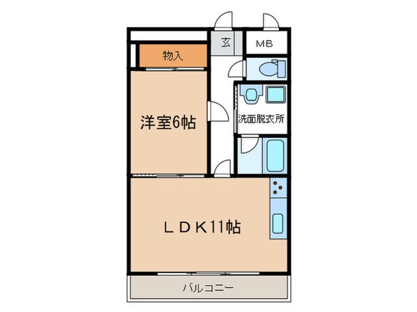 KATOHマンションの物件間取画像